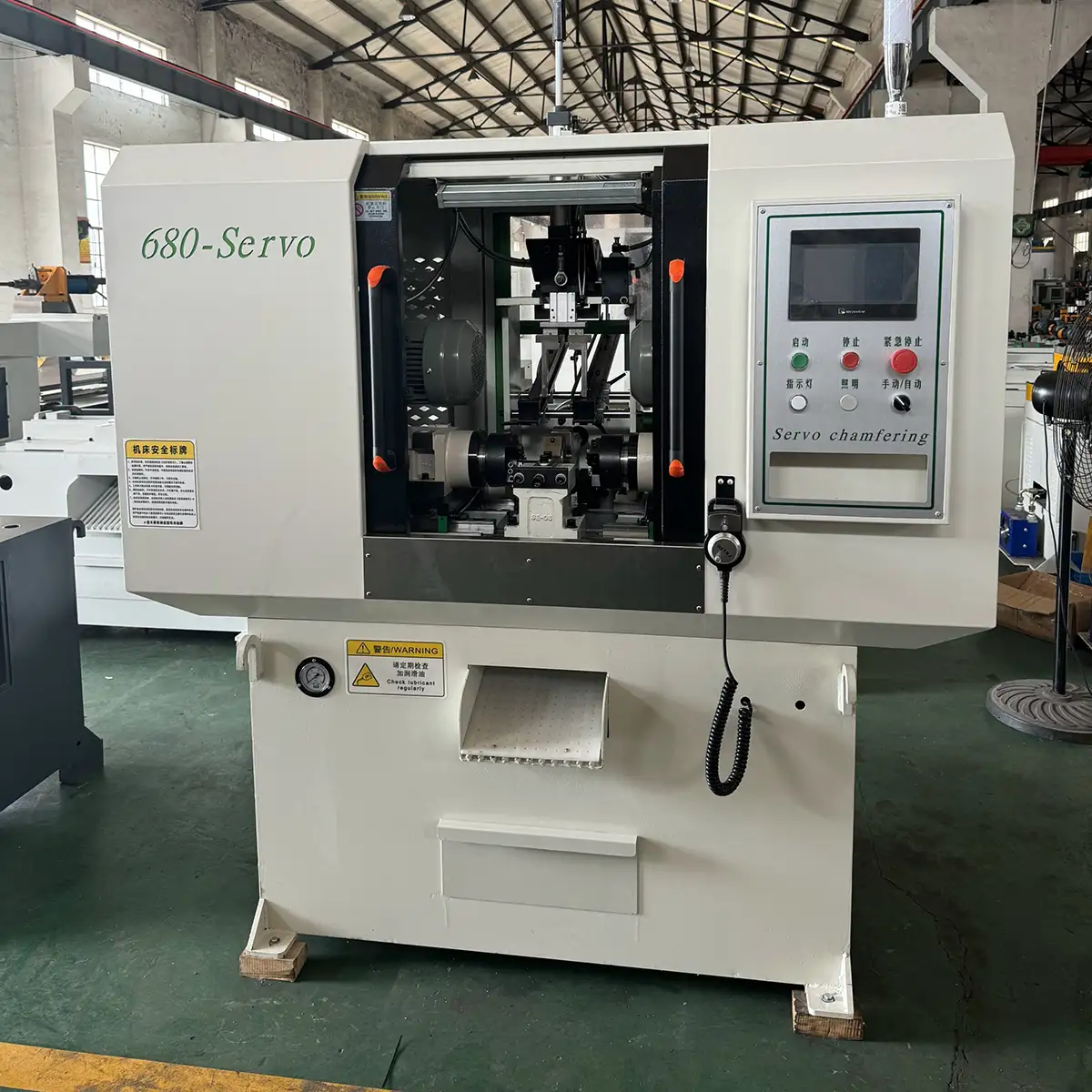 DEF 680CNC Double head CNC Tube Chamfering Machine for large diameter steel pipe double‑end chamfering