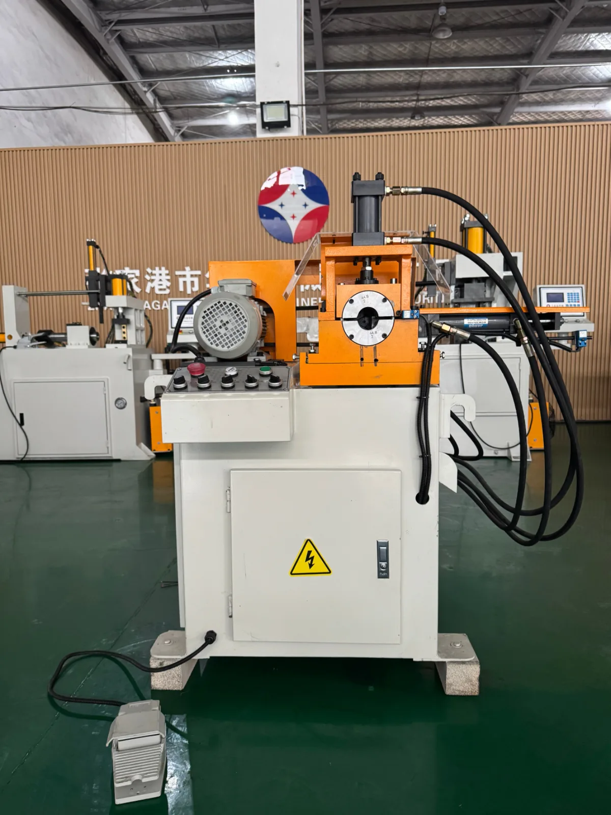 EF 120PV tube chamfering machine for steel pipe end preparation